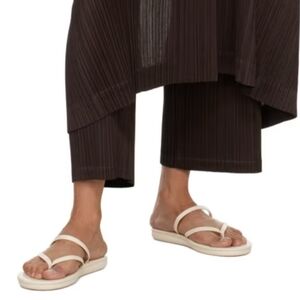 Ancient Greek Sandals FLIP FLOP Thong Vachetta Leather Sandals sz 39 NEW $215